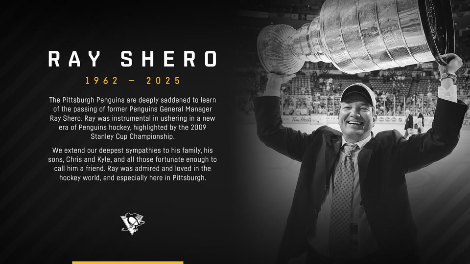 Ray Shero, Stanley Cup Death & Obituary -Winning GM of the Pittsburgh Penguins, Dies at 62