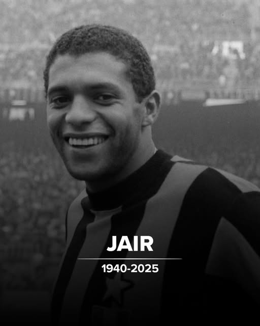 Jair da Costa Obituary : Legendary Brazilian Striker and Inter Milan Icon Passes Away at 84