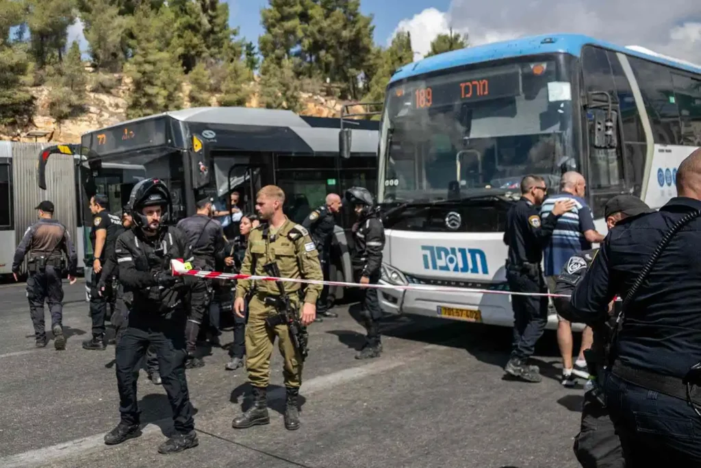 Six Dead, Several Injured in Jerusalem Shooting Near Bus Stop